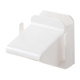 Maxbell Shower Foot Rest Portable Washing Footrest Pedal for Bath Traveling Entryway White