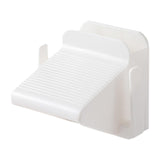 Maxbell Shower Foot Rest Portable Washing Footrest Pedal for Bath Traveling Entryway White