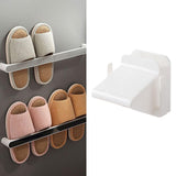 Maxbell Shower Foot Rest Portable Washing Footrest Pedal for Bath Traveling Entryway White