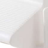 Maxbell Shower Foot Rest Portable Washing Footrest Pedal for Bath Traveling Entryway White