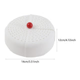 Maxbell Food Cover Multifunctional Foldable Dustproof Accessory for BBQ Home Picnics Red Handle