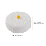 Maxbell Food Cover Multifunctional Foldable Dustproof Accessory for BBQ Home Picnics Yellow Handle