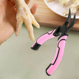 Maxbell Chicken Feet Boneless Plier Boning for Dining Room Kitchen Outdoor Barbecues black