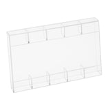 Maxbell Acrylic Straw Holder Space Save Bar Home Household Drinking Straws Container
