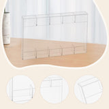Maxbell Acrylic Straw Holder Space Save Bar Home Household Drinking Straws Container