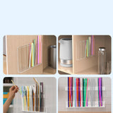 Maxbell Acrylic Straw Holder Space Save Bar Home Household Drinking Straws Container