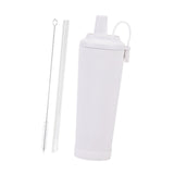 Maxbell Ceramic Coated Liner Insulated Tumbler Cup for Party Camping Walking White