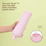 Maxbell Ceramic Coated Liner Insulated Tumbler Cup for Party Camping Walking White
