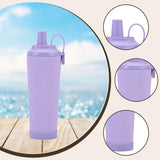 Maxbell Ceramic Coated Liner Insulated Tumbler Cup for Party Camping Walking Purple