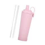 Maxbell Ceramic Coated Liner Insulated Tumbler Cup for Party Camping Walking Pink