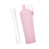 Maxbell Ceramic Coated Liner Insulated Tumbler Cup for Party Camping Walking Pink