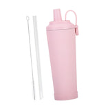 Maxbell Ceramic Coated Liner Insulated Tumbler Cup for Party Camping Walking Pink