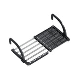 Maxbell Balcony Railing Clothes Drying Rack Adjustable for Window Bathroom