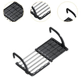 Maxbell Balcony Railing Clothes Drying Rack Adjustable for Window Bathroom