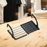 Maxbell Balcony Railing Clothes Drying Rack Adjustable for Window Bathroom