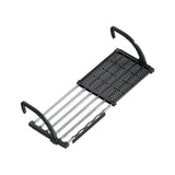 Maxbell Balcony Railing Clothes Drying Rack Adjustable for Window Bathroom