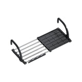Maxbell Balcony Railing Clothes Drying Rack Adjustable for Window Bathroom