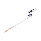 Maxbell Toilet Flush Lever Replace Parts Single Push Flushing Stainless Steel Handle