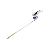 Maxbell Toilet Flush Lever Replace Parts Single Push Flushing Stainless Steel Handle