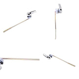 Maxbell Toilet Flush Lever Replace Parts Single Push Flushing Stainless Steel Handle