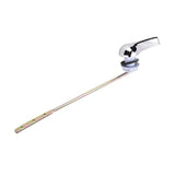 Maxbell Toilet Flush Lever Replace Parts Single Push Flushing Stainless Steel Handle