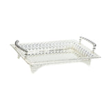 Maxbell Serving Tray with Handles Fruit Storage Plate for Kitchen Dining
