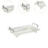 Maxbell Serving Tray with Handles Fruit Storage Plate for Kitchen Dining