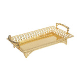 Maxbell Serving Tray with Handles Fruit Storage Plate for Kitchen Dining