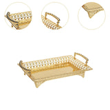 Maxbell Serving Tray with Handles Fruit Storage Plate for Kitchen Dining