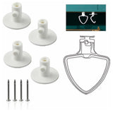 Maxbell 4 Pieces Stand Mixer Attachment Holders Supplies Kitchen Accessory Organizer