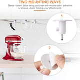 Maxbell 4 Pieces Stand Mixer Attachment Holders Supplies Kitchen Accessory Organizer
