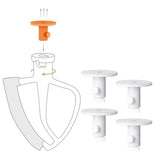 Maxbell 4 Pieces Stand Mixer Attachment Holders Supplies Kitchen Accessory Organizer