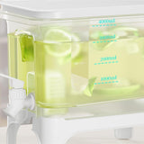 Maxbell Drink Dispenser Jug with Sealed Lid Juice Container for Water Milk Gathering