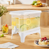 Maxbell Drink Dispenser Jug with Sealed Lid Juice Container for Water Milk Gathering
