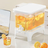 Maxbell Drink Dispenser Jug with Sealed Lid Juice Container for Water Milk Gathering