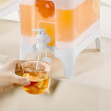 Maxbell Drink Dispenser Jug with Sealed Lid Juice Container for Water Milk Gathering