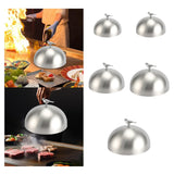Maxbell Steaming Cover Multifunction Burger Steamer for Hotel Kitchen Supplies Store 12cm