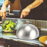 Maxbell Steaming Cover Multifunction Burger Steamer for Hotel Kitchen Supplies Store 22cm
