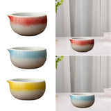 Maxbell Ceramic Matcha Bowl Handmade Gift Matcha Bowl for Family Ceremony Tea Lovers red