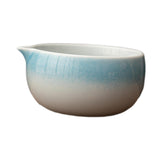 Maxbell Ceramic Matcha Bowl Handmade Gift Matcha Bowl for Family Ceremony Tea Lovers blue