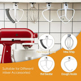 Maxbell 4Pcs Stand Mixer Attachment Holders Space Saving Kitchen Accessory Organizer
