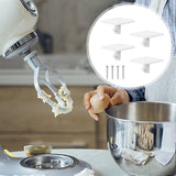 Maxbell 4Pcs Stand Mixer Attachment Holders Space Saving Kitchen Accessory Organizer