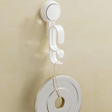 Maxbell Suction Cup Hook for Shower Reusable Suction Hook for Window Glass Door Wall