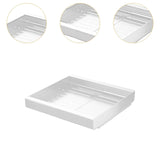 Maxbell Pull Out Cabinet Organizer Sturdy Expandable (11.81''-19.69'') for Pans Pots White