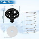 Maxbell Coffee Machine Brew Basket Spring Stopper Kit Component Portable Replacement 1 Set