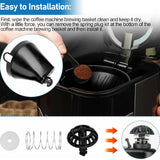 Maxbell Coffee Machine Brew Basket Spring Stopper Kit Component Portable Replacement 1 Set