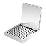 Maxbell Barbecue Plate Snack Container Oil Press Tray for Seafood Veggies Restaurant 22x26x3cm