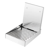 Maxbell Barbecue Plate Snack Container Oil Press Tray for Seafood Veggies Restaurant 22x29x5cm