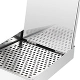 Maxbell Barbecue Plate Snack Container Oil Press Tray for Seafood Veggies Restaurant 22x29x5cm