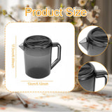 Maxbell Water Jug Pitcher Portable Easy to Fill Drinkware Beverage Restaurant Summer Grey